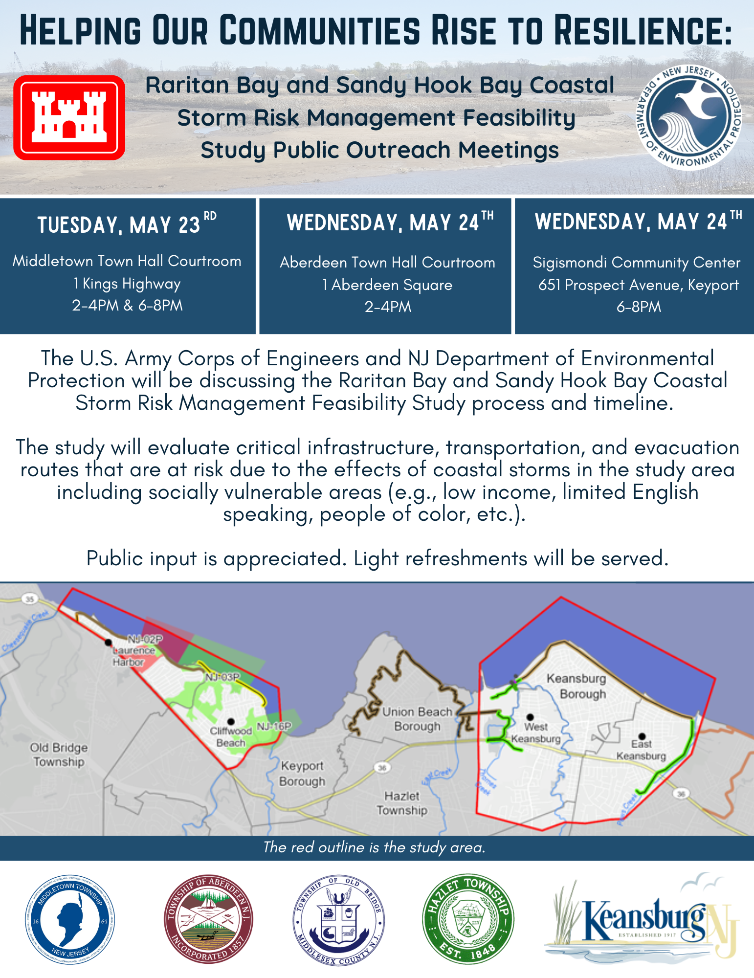 Raritan Bay and Sandy Hook Bay CSRM Study